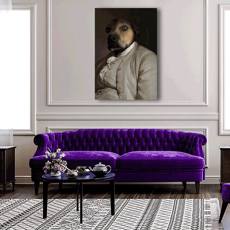 The Baron Pet - Custom Pet Portrait